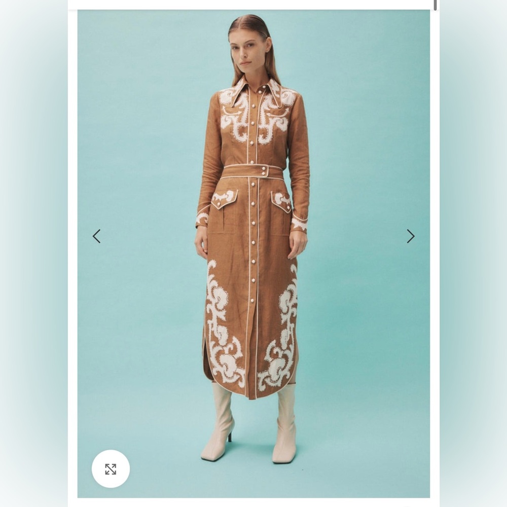 Alemais Ruby Applique Shirt & Skirt Set